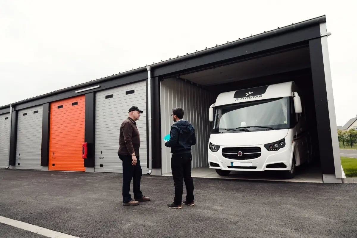 Garage für Wohnmobile