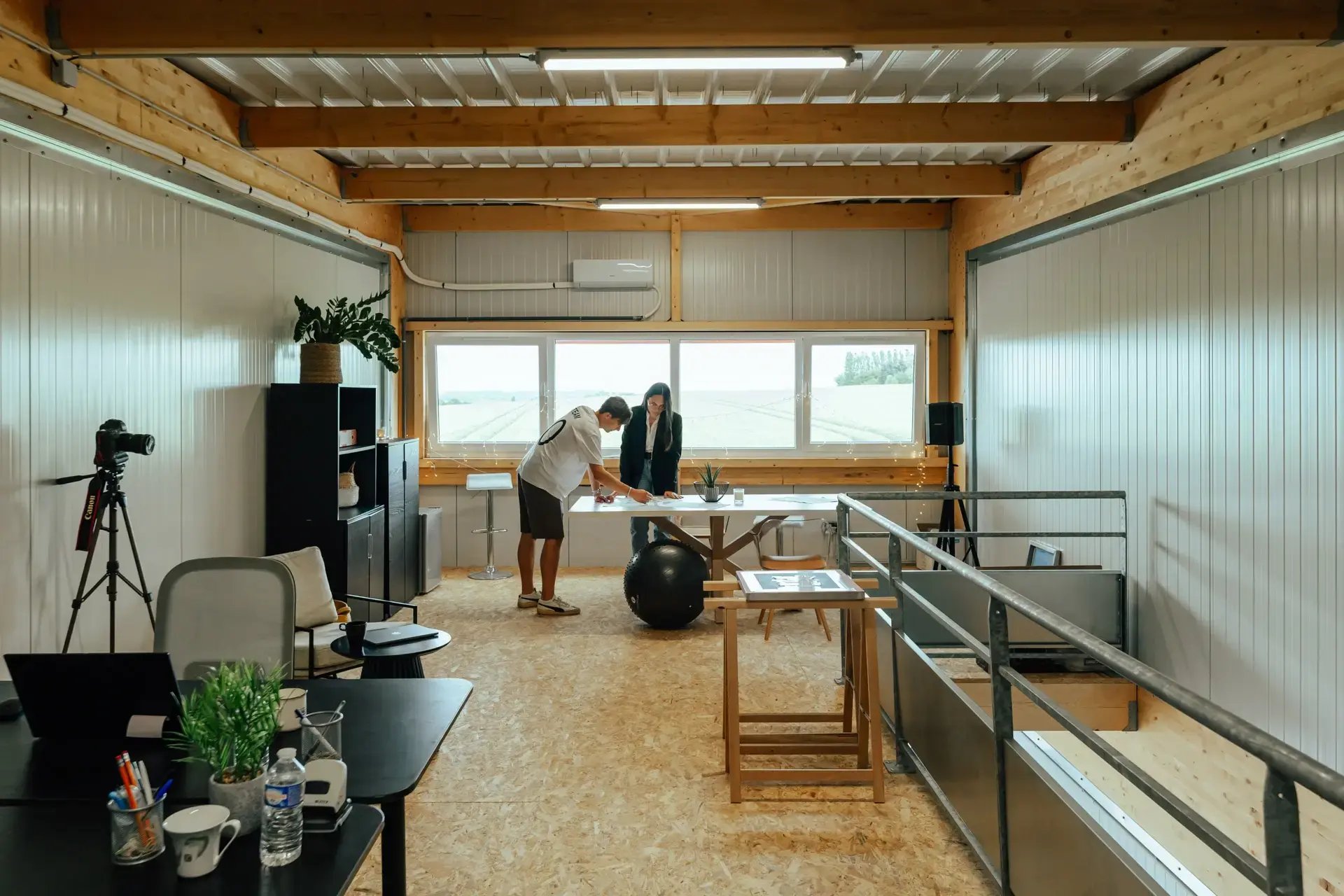 Etage als Büro und Arbeitsbereich nutzen
