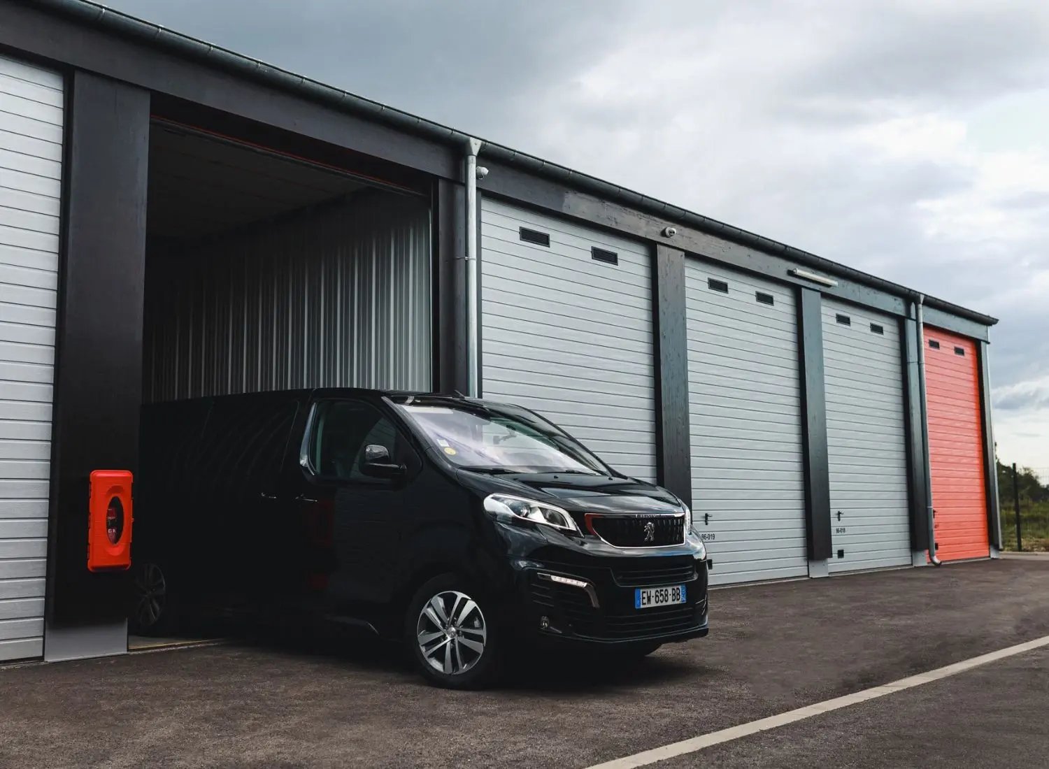 Garage für Vans